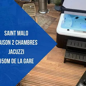 Hébergement de vacances Malo - Jolie Maison Avec Jacuzzi 150m Gare, Saint-Malo